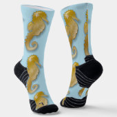 Goldenes-Seepferd-Thunder_Cove Socken (Gewinkelt)