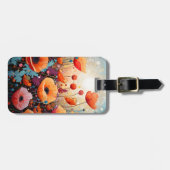 Goldenes Sommerglühen Mohnparadies Gepäckanhänger (Vorderseite horizontal)