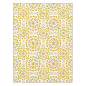 Goldenes Sonnenblumenmuster Tischdecke (Vorderseite)