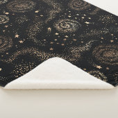 Goldenes Sternbild Galaxy Muster Sherpadecke (3/4)