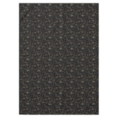 Goldenes Sternbild Galaxy Muster Tischdecke (Vorderseite)