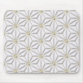 goldenes Sternenlicht Mousepad (Vorne)