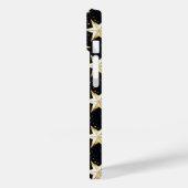 Goldenes Sternenmuster Case-Mate iPhone Hülle (Rückseite / Links)