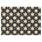Goldenes Sternenmuster Tischdecke (Vorderseite (Horizontal))