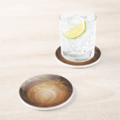 Goldenes, strukturiertes untersetzer (Seite)