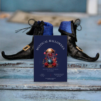 Goldenes Stundenglas mit Rose, einfach und modern Einladung