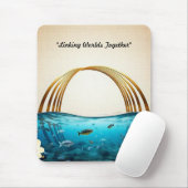 "Goldenes Stundenglühen" Mousepad (Mit Mouse)