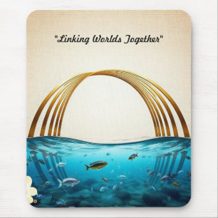 "Goldenes Stundenglühen" Mousepad