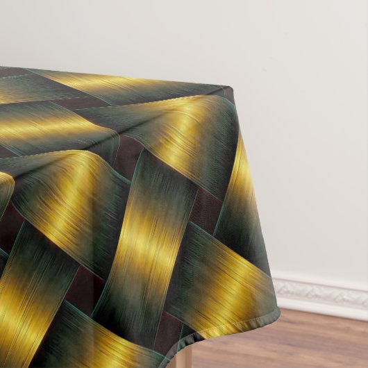 Goldenes Tablett Gold Tischdecke (Beispiel)