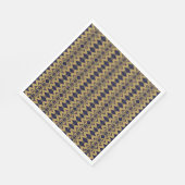 Goldenes Tebeb-Webmuster Serviette (Ecke)