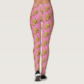 Goldenes Toilettenpapier Leggings (Rückseite)