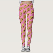 Goldenes Toilettenpapier Leggings (Vorderseite)