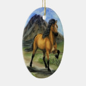 Goldenes Tolt Keramik Ornament (Rechts)