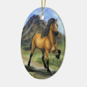 Goldenes Tolt Keramik Ornament (Links)