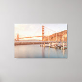 Goldenes Tor am Morgen Leinwanddruck (Vorderseite)