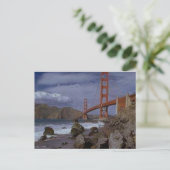 Goldenes Tor aus dem Pazifik Postkarte (Stehend Vorderseite)