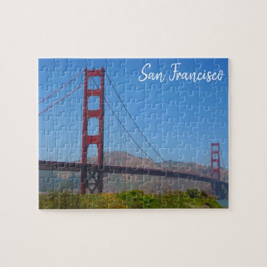 goldenes Tor san fran Puzzle (Horizontal)