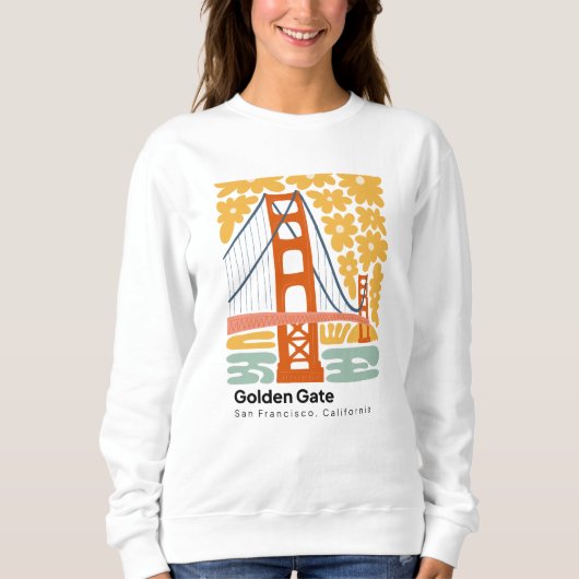 Goldenes Tor San Francisco Sweatshirt (Vorderseite)