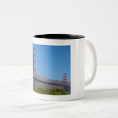 goldenes Tor Zweifarbige Tasse (VorderseiteRechts)