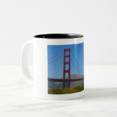 goldenes Tor Zweifarbige Tasse (Vorderseite Links)