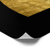 Goldenes Verhältnis, Fibonacci Spiral Poster (Ecke)