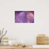 Goldenes Verhältnis, Fibonacci Spiral Poster (Küche)