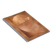 Goldenes Verhältnis, Fibonacci-Spirale Notizblock (Rechte Seite)