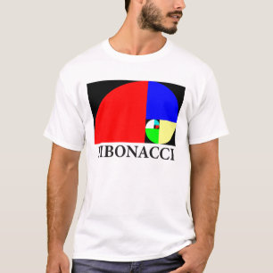 Goldenes Verhältnis, Fibonacci-Spirale T-Shirt