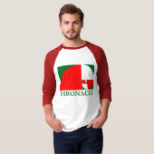 Goldenes Verhältnis, Fibonacci-Spirale T-Shirt (Vorne ganz)