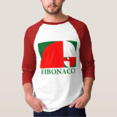 Goldenes Verhältnis, Fibonacci-Spirale T-Shirt (Vorderseite)