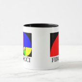 Goldenes Verhältnis, Fibonacci-Spirale Tasse (Zentrum)