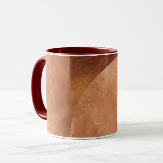 Goldenes Verhältnis, Fibonacci-Spirale Tasse (Vorderseite Links)