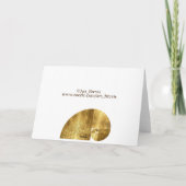 Goldenes Verhältnis Karte (Rückseite)