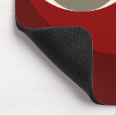 Goldenes Verhältnis kreist ein (Rot) Mousepad (Ecke)