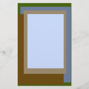 Goldenes Verhältnis Kupfer-Blöcke Briefpapier