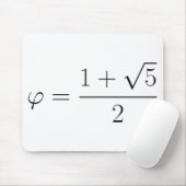 Goldenes Verhältnis Mousepad (Mit Mouse)