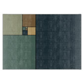 Goldenes Verhältnis quadriert (neutrale Personen) Schneidebrett (Vorderseite)