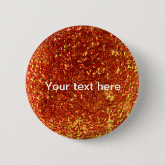 Goldenes verschweißtes Glas Button