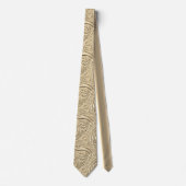 Goldenes viktorianisches Jugendstil Krawatte (Vorderseite)