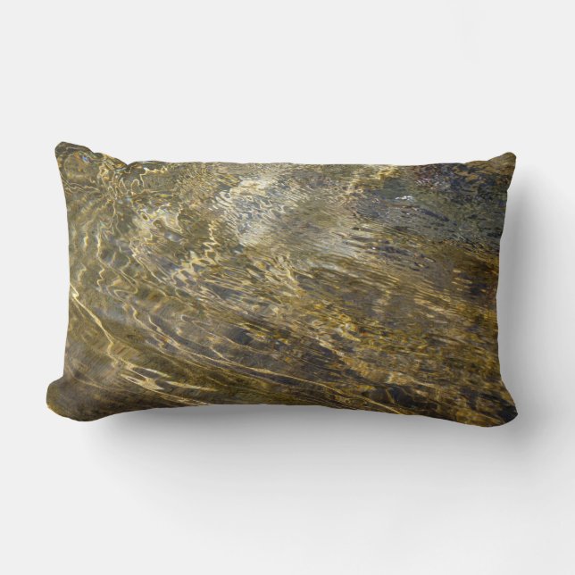 Goldenes Wasser Lendenkissen (Vorderseite)