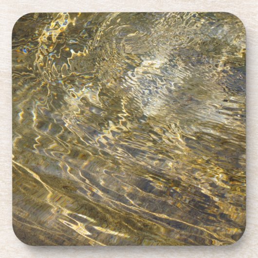 Goldenes Wasser Untersetzer (Vorderseite)