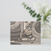 Goldenes Wasserfarbenspiel Postkarte (Stehend Vorderseite)