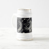 Goldenes Web Bierglas (Vorderseite Links)