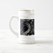 Goldenes Web Bierglas (Links)