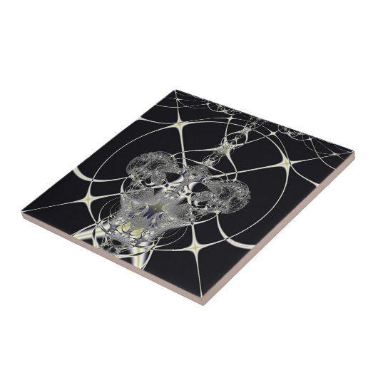 Goldenes Web Fliese (Seite)