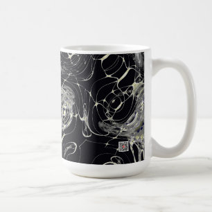 Goldenes Web Kaffeetasse
