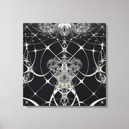 Goldenes Web Leinwanddruck (Vorderseite)