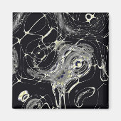 Goldenes Web Magnet (Vorne)