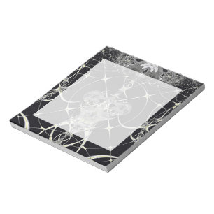 Goldenes Web Notizblock