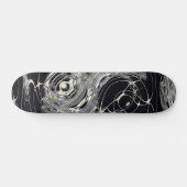 Goldenes Web Skateboard (Horizontal)